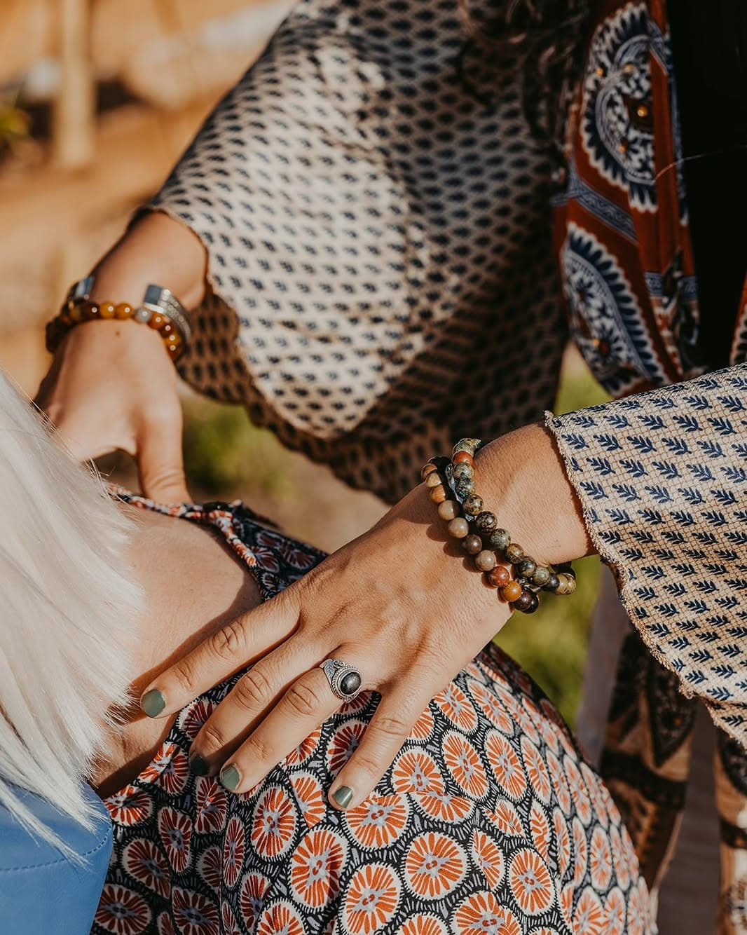 Mobile massage in Norwich, Aseyah working outdoors
